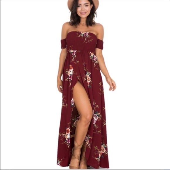 Boutique Dresses & Skirts - 🌹Last one🌹Boho Floral Maxi dress